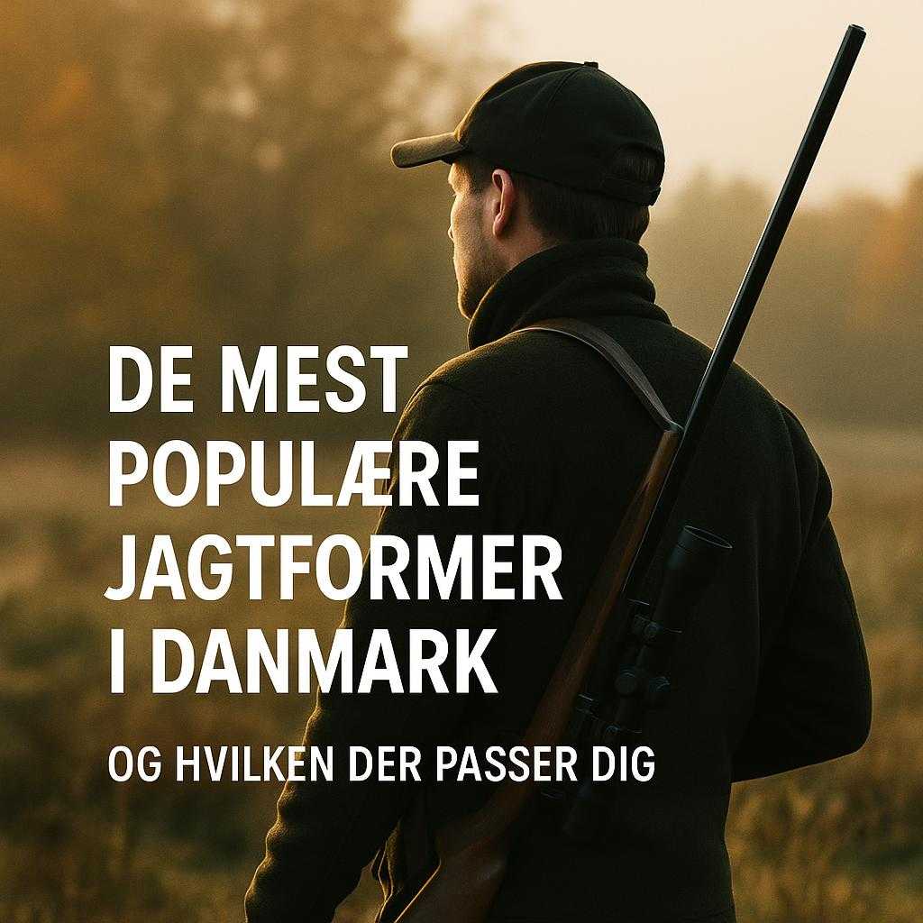 De mest populære jagtformer i Danmark – og hvilken der passer dig